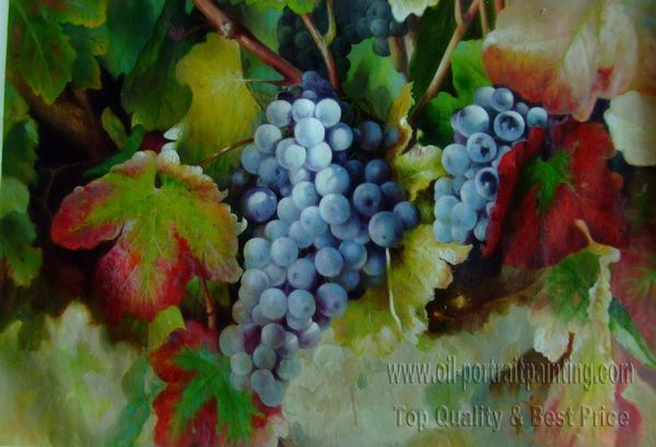 Finished Fruit Oil Painting Sample one